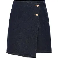 Y.A.S Falda Corta De Cintura Alta Lisana Denim