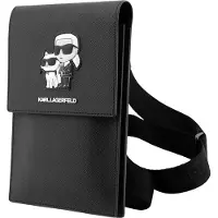 Karl Lagerfeld Bolso Para Teléfono Nft Saffiano Con Logotipo Metálico