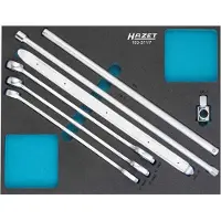 Hazet 163-371/7, juego de 7 piezas