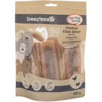 Beeztees Tiras de Pechuga de Pollo con Cordero - 400 g