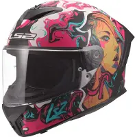 LS2 Casco Integral Ff820 Rapid Iii Cyberg