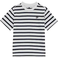 We fashion Camiseta azul oscuro / blanco