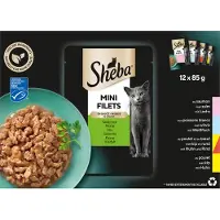 Sheba Selección del Chef Mini Filets en Salsa - 24 x 85 gramos