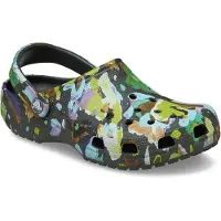 Crocs Zuecos Classic Painted Floral Clog mujer - Multicolor - 37 / 38