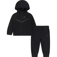 Nike Ropa para correr 'TECH FLEECE' gris oscuro / negro