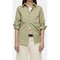 Closed Waisted Shirt Sage Tea Talla: S | Manga Larga Outlet | Mujer | Verde