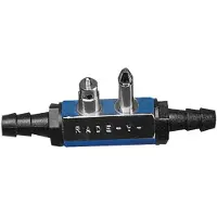 Nuova Rade Conector Macho De Púas Para Línea De Combustible Para Motor Doble Yamaha/mercury/mariner 10 Mm
