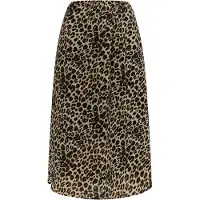 Faina Falda beige / negro