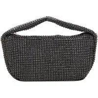 Faina Bolso de mano negro / plata