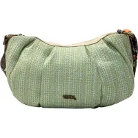 IZIA Bolso de hombro beige / beige oscuro / azul claro / verde