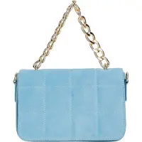Usha Bolso de mano azul claro / oro