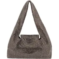 Faina Bolso de mano negro / plata