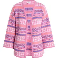 IZIA Cárdigan lila / rosa / rosé