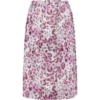 Faina Falda chocolate / lila / rosa claro / rojo violáceo