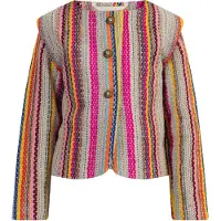 IZIA Chaqueta de entretiempo beige / azul / amarillo / rosa