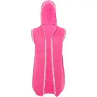IZIA Chaleco de punto rosa / offwhite