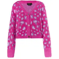 Faina Cárdigan lila / lila pastel / rosa
