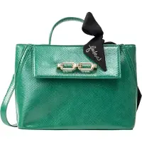 Faina Bolso de mano oro / verde / negro / plata