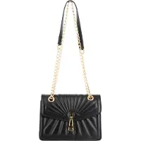 Faina Bolso de hombro oro / negro