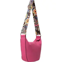 IZIA Bolso de hombro fucsia