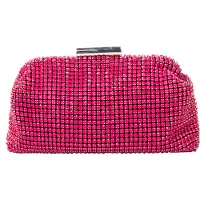 Faina Bolso de noche rosa