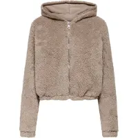 Only Play Chaqueta polar funcional 'ONPCas Fluf' beige oscuro