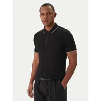 Armani Exchange para hombre. XM001285AF10366UC001 Polo Ideal (S), Negro, Casual, Algodón, Manga corta, outlet 2026.
