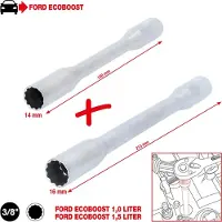 Ks Tools Juego de dos bujías de encendido de 3/8" para motores EcoBoost