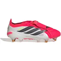 Adidas adidasBota de fútbol con lengüeta plegable PREDATOR ELITE césped natural húmedo 44 2/3 Lucid Red / Core Black / Cloud White Unisex