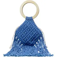 IZIA Bolso de mano azul