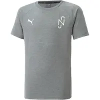 Puma Camiseta funcional 'Neymar Jr Evostripe' gris moteado / blanco