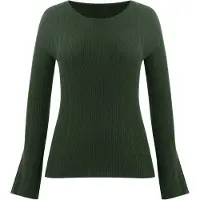 Imily Bela Jersey verde oscuro