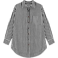 Imily Bela Blusa negro / blanco