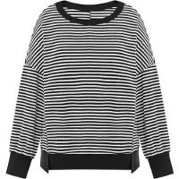 Imily Bela Sudadera negro / blanco