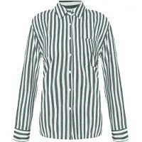 Imily Bela Blusa verde / blanco