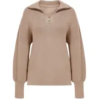 Imily Bela Jersey beige oscuro