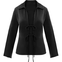 Imily Bela Blusa negro
