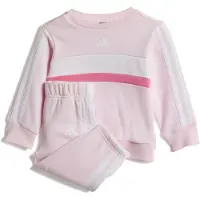 Adidas adidasConjunto sudadera y pantalón Seasonal Essentials Tiberio Fleece 3 bandas (Bebé) 86 Clear Pink / Pink Fusion / White Niño