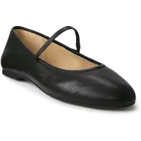 Ralph Lauren Bailarinas con hebilla 'JAYNA' negro