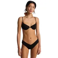 Billabong - Women's Sol Searcher Fiji - Parte inferior de bikini size S, negro