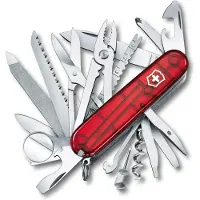 Victorinox SwissChamp rojo transparente 1.6795.T navaja suiza