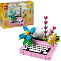 LEGO Juego De Construcción Creator 3 In 1 Flower Typewriter 363 Piezas