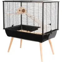 Big Buy Cooking Jaula para roedores Zolux Neo Silta, color negro
