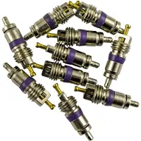 JBM Válvulas Schrader 6x26 Mm 10 Unidades