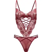 Hunkemoller Body 'Greta' rojo