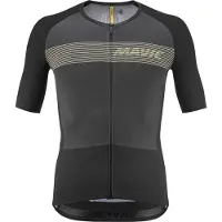 Mavic - Cosmic Jersey - Maillot de ciclismo size L, gris/negro