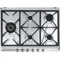Smeg Placa De Gas Contemporanea Srv575gh5 70- 75 Cm