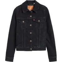 Levi's para mujer. 29945-0070 Cazadora Trucker Original negro (XS), Casual, Algodón, Manga larga, outlet 2026.