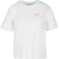 Miss Tee Camiseta 'All We Need Is Love' blanco