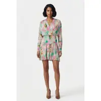 Iro Paris Zola Green Multico Talla: 40 | Mini Vestidos Outlet | Mujer | Verde